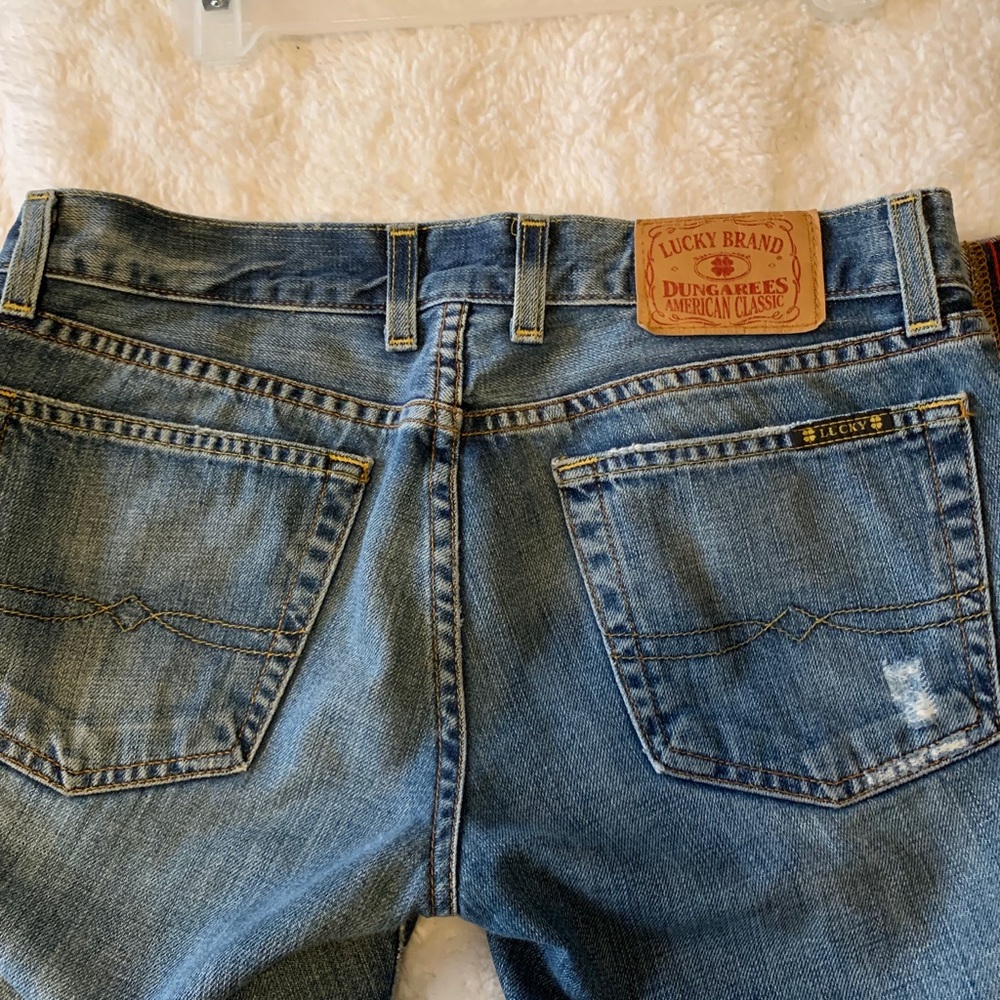 Lucky cropped jeans- low rise